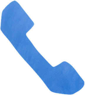 Blue Phone Icon